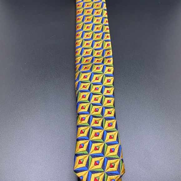 Paul Fredrick Mens Dress Tie 100% Silk Made in Italy 🇮🇹 - Picture 6 of 11